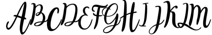 Selfia Font UPPERCASE