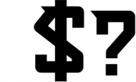 Sendha - Modern Retro Font Font OTHER CHARS