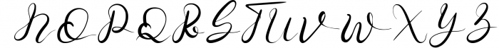 Senoritta - Beautiful Script Font Font UPPERCASE
