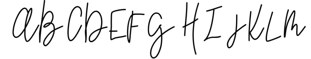Serendipity - Handwritten Font Font UPPERCASE