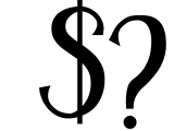 Serif & Sans Serif Font Bundle - Best Seller Font Collection 9 Font OTHER CHARS