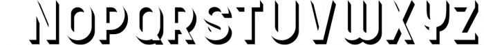 Sevastian - Seven Layered Typeface 1 Font UPPERCASE