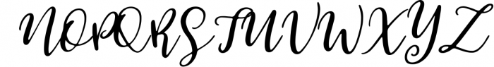 Sevilia Script Font UPPERCASE