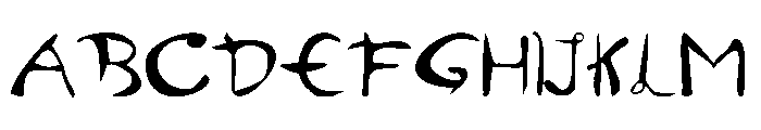 SEMANGAT 45 Font UPPERCASE