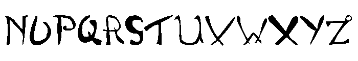 SEMANGAT 45 Font UPPERCASE