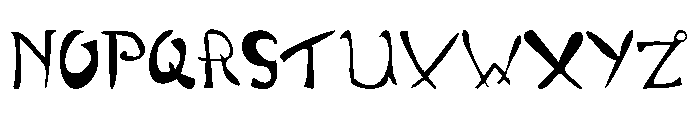 SEMANGAT 45 Font LOWERCASE