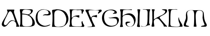 SERPENT Normal Font LOWERCASE