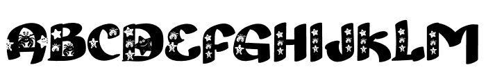 Sealand Font UPPERCASE