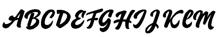Sealight Whisper Font UPPERCASE
