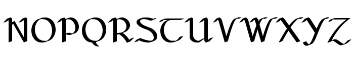 Seanchl? Font UPPERCASE