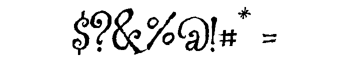 Searle Font OTHER CHARS
