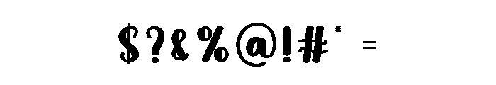 Seashore Font OTHER CHARS