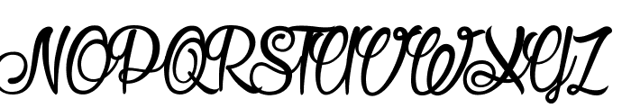 Seasider Font UPPERCASE