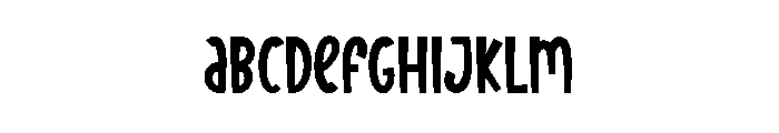 Season Change Font UPPERCASE