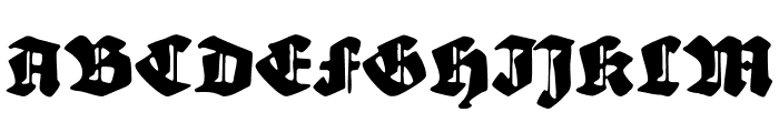 Sebaldus-Gotisch Font UPPERCASE