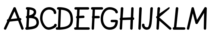 Sebran3 Font UPPERCASE