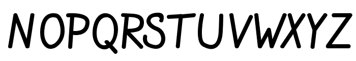 Sebran3 Font UPPERCASE