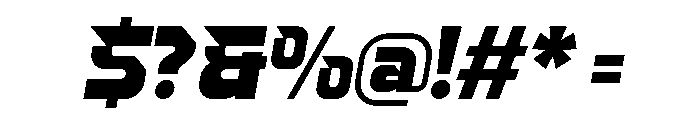 Secline DEMO VERSION Italic Font OTHER CHARS