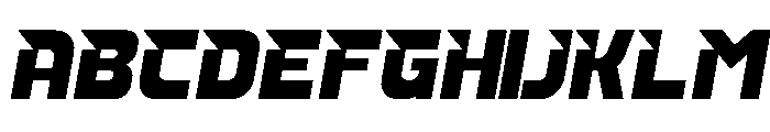 Secline DEMO VERSION Italic Font UPPERCASE