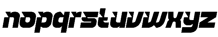 Secline DEMO VERSION Italic Font LOWERCASE