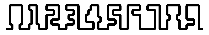 Secoline Regular Font OTHER CHARS