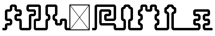 Secoline Regular Font OTHER CHARS