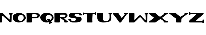 Second Team Font LOWERCASE