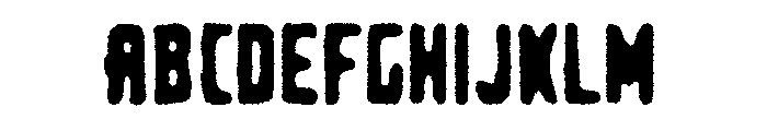 Second-hand shop Font UPPERCASE