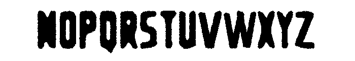 Second-hand shop Font LOWERCASE