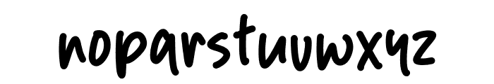 Secret Crush Font LOWERCASE