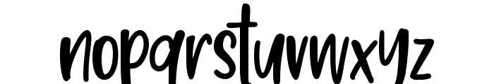 Secret Love Font LOWERCASE