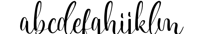 Secret Memories Demo Font LOWERCASE