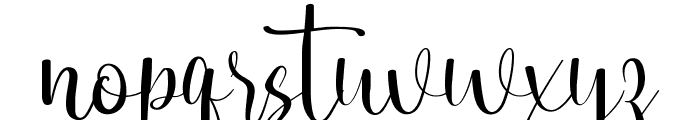 Secret Memories Demo Font LOWERCASE