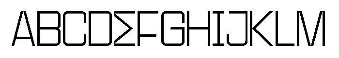 Secret Pixelated Font UPPERCASE