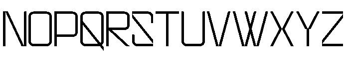 Secret Pixelated Font UPPERCASE