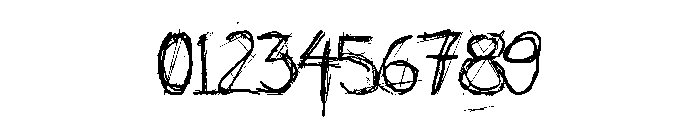 Secret Stick Font OTHER CHARS