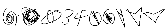 Secret neither Font OTHER CHARS