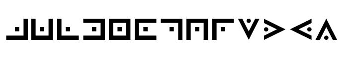 SecretThorn Regular Font LOWERCASE