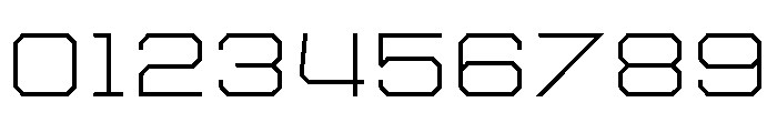 Sector Seven Font OTHER CHARS