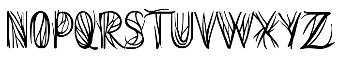 Seeds of Yesterday Font LOWERCASE