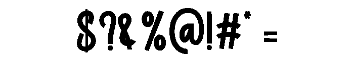 Seeyou Font OTHER CHARS