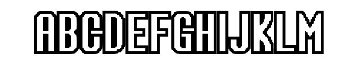 Sega Arcade Font Regular Font UPPERCASE