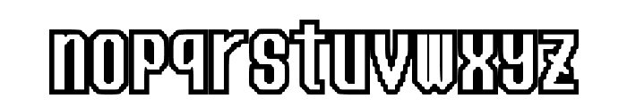 Sega Arcade Font Regular Font LOWERCASE
