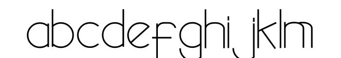 Sego-Jagung Font LOWERCASE