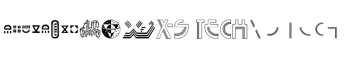 Seized X-S Font UPPERCASE