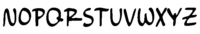 Self Confident Font UPPERCASE