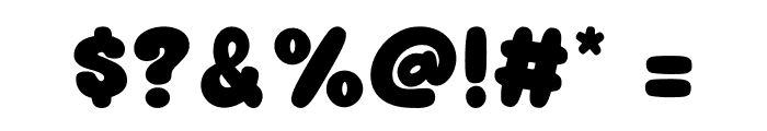 Self Dream Font OTHER CHARS