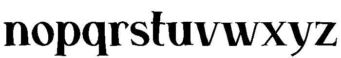 Selvina Font LOWERCASE