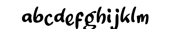 Semongko Font LOWERCASE