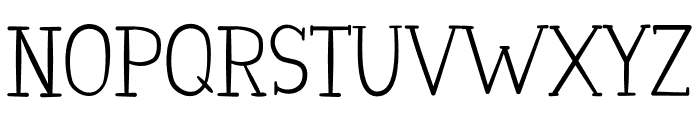 Senara Font UPPERCASE